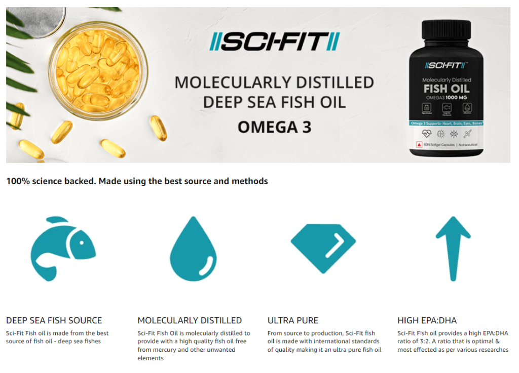 SCIFIT Deep sea fish oil banner